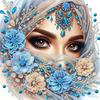 Beauty Special Shaped 5D DIY Partial Drill Diamonds Dots Gem Art Kits for Adults Home Wall Decor Diamond Dots Paintings 30x30cm
