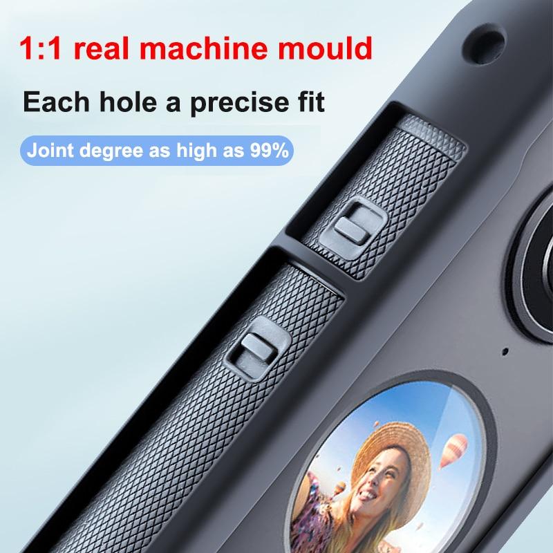 Pre Insta360 ONE X2 Ochranný rám Puzdro 1/4 Skrutkový otvor Adaptér pre statív kamery Montáž pre akčnú kameru Insta360 ONE X2