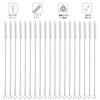 Perfectgoing Straw Tube Baby Bottle For Drinking Straws and Gap Stainless Set of 20 Brush, Brush, Brush, Hoses, Ultra-thin Type, Brush, Reusable,