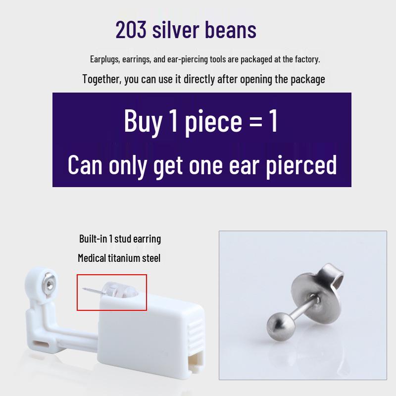 Second Gen Painless Disposable Ear Piercing Tool for Students and Internet Celebrities