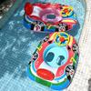 Inflatable Children's Swimming Ring Car Design Safe Pool Float for Baby Summer Water Fun