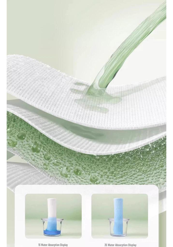 Gout Er Mu Roll Cotton Facial Wipes: Large, Thick, Soft, Disposable Cloth for Wet or Dry Face Cleansing.