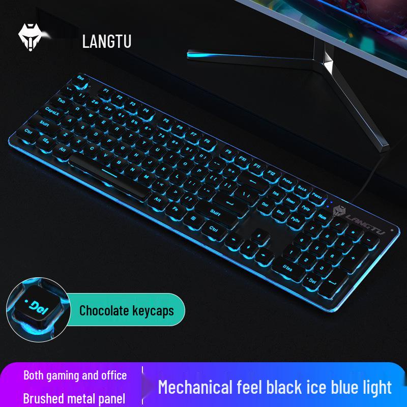 L1 Silent Wireless Backlit Gaming & Office Keyboard