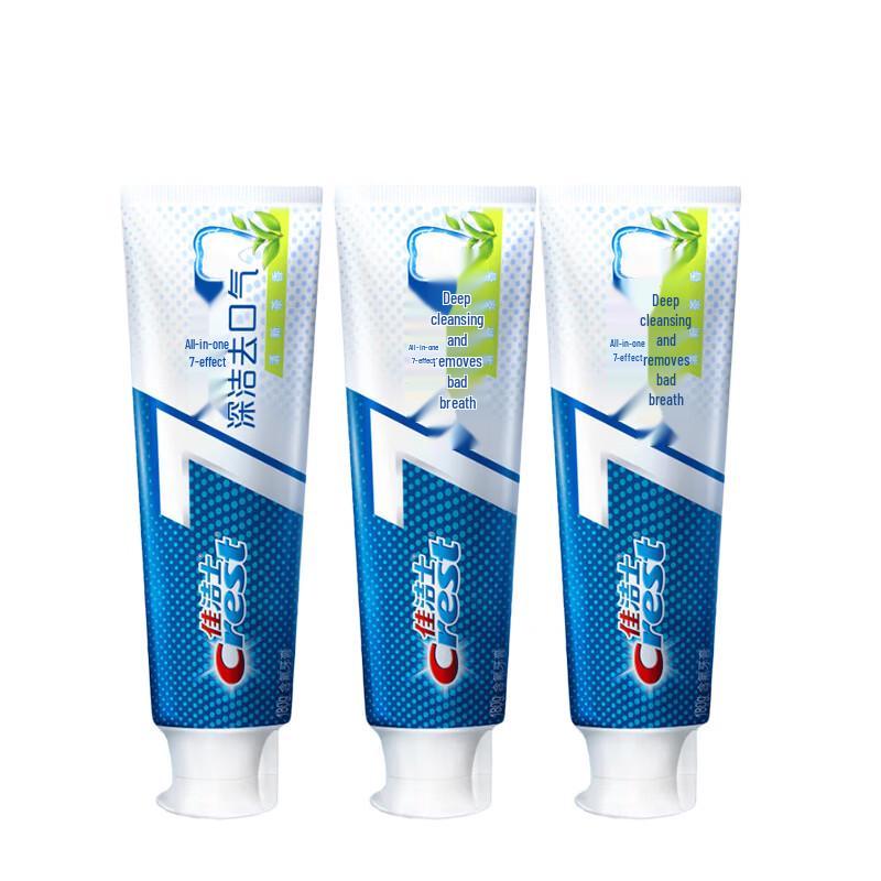 Crest 7-Effect Deep Clean Toothpaste 3-Pack
