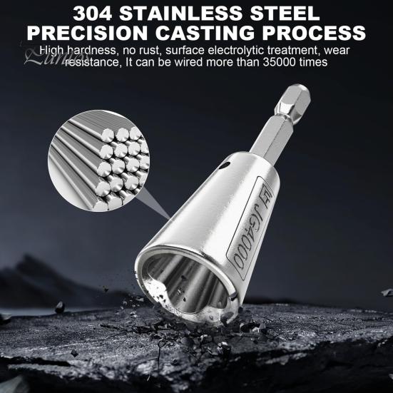 Wire Twister Tool Electrical Power Drill Wire Connector Heat-Resistant Rustproof Reusable Wire Nut Twister Cable Stripping Tool