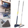 Rozkładany trójkątny mop 360° obrotowy wyciskany mop do czyszczenia podłóg na mokro i na sucho 130 cm Dom Podłoga Sufit Okna Narzędzia do czyszczenia