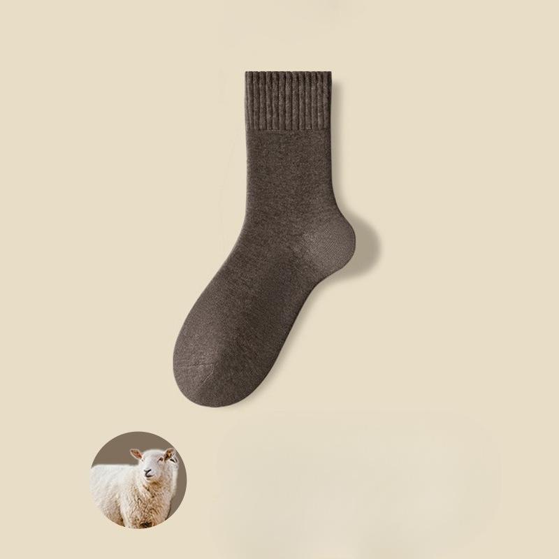 Woolen Socks for Men, Thickened and Warm Sleep Socks for Autumn and Winter, Heat-locking and Non-shedding Cashmere Socks, Thick Socks
