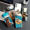 Lovely Capybara Silicone Cover for Samsung Galaxy A36 A55 A26 A05 A06 A14 A50 A51 A53 A54 A12 A13 A23 A35 Coque Phone Case