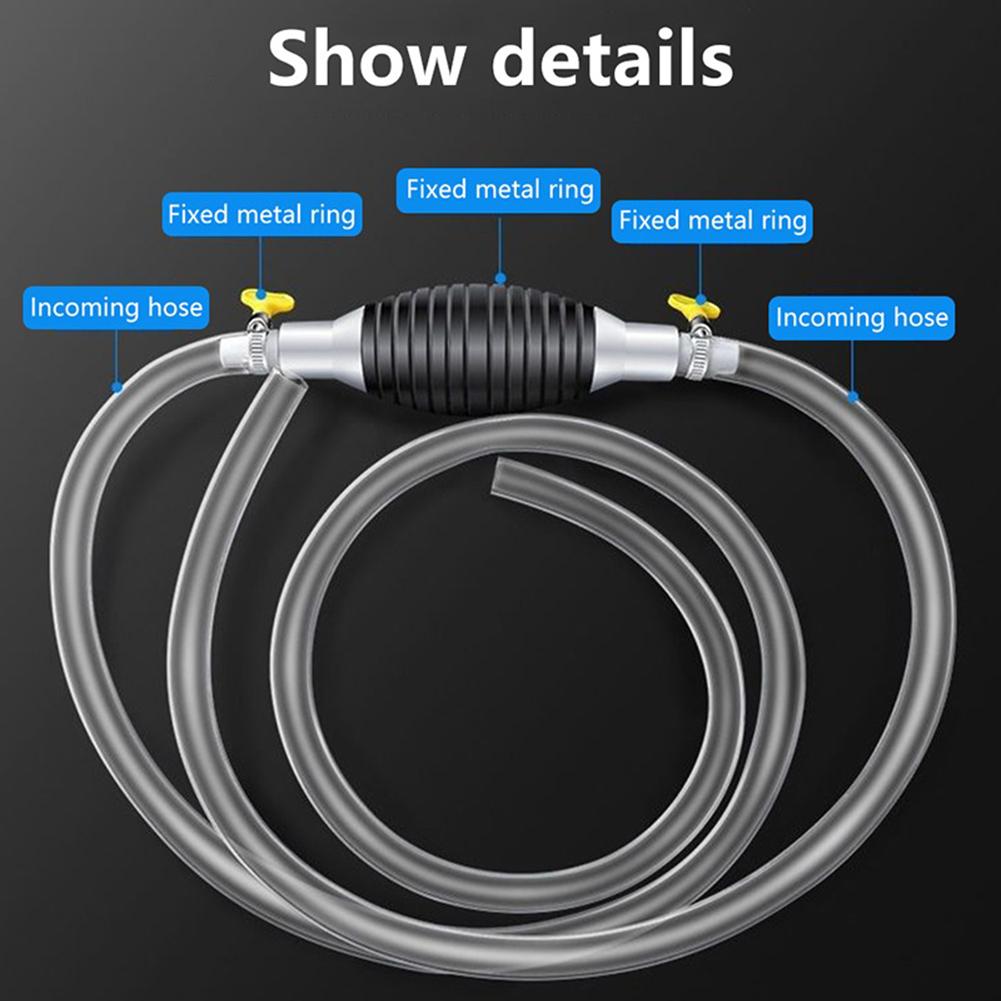 Oil Extractor Manual Gasoline Oil Absorber Hand Fuel Pump Car Sucker Petrol Diesel Liquid Pump Fuel Saver for Gas Gasoline