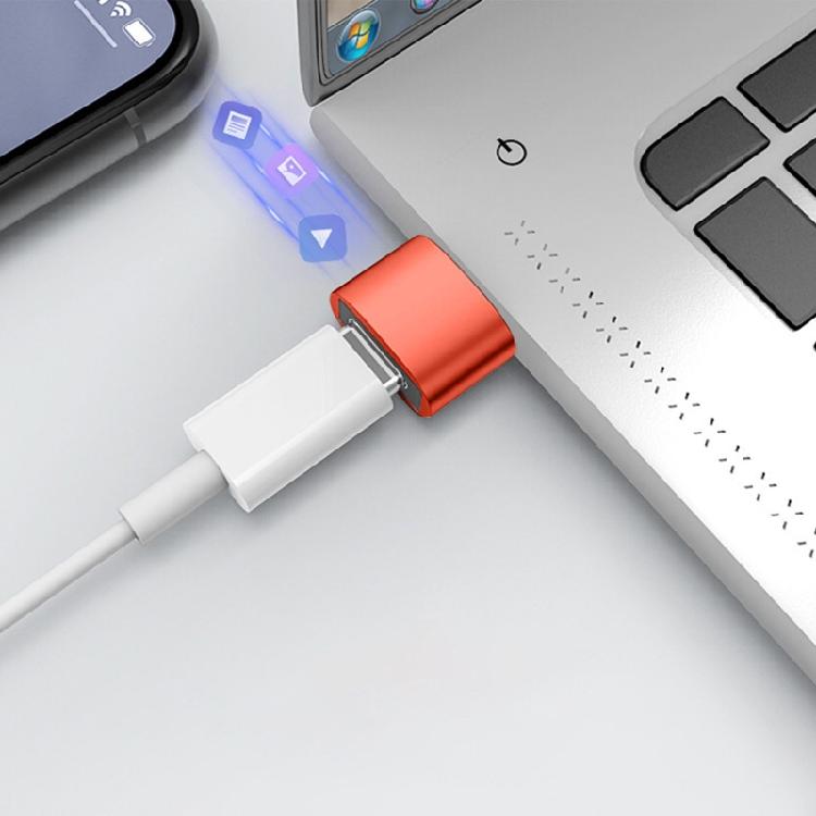 Audio Converter USB C Female to USB Male OTG Adapter Connector for Phone Laptop