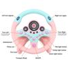 Toddler Steering Wheel Toy Backseat Travel Essentials With Lights Sounds Pretend Play Driving Simulator Educational Gift For Kid