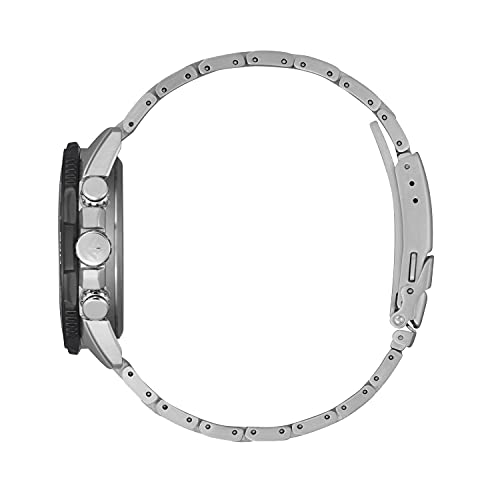 Citizen PROMASTER Eco-Drive Radio-Controlled Watch CB5034-91A LAND Series Silver Waterproof Men's