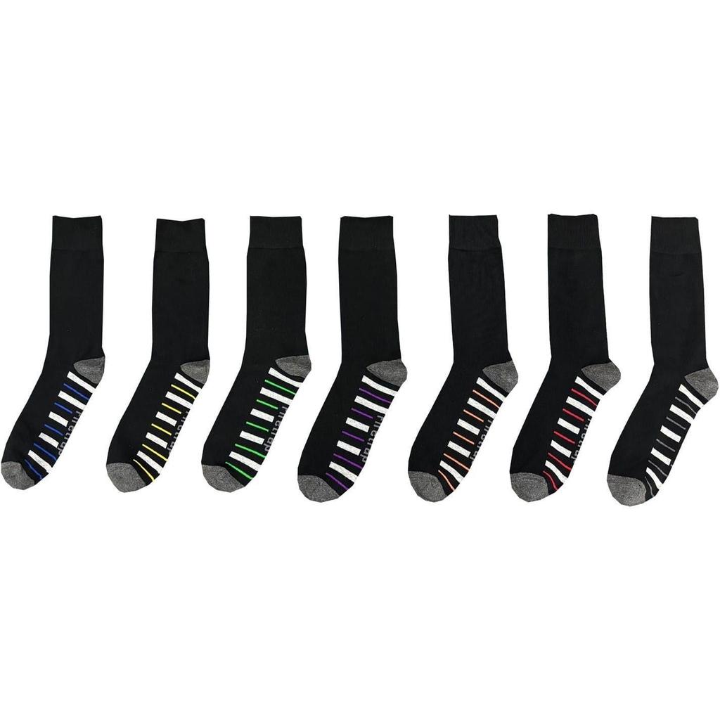 Firetrap Mens Striped Ankle Socks (Pack of 7)