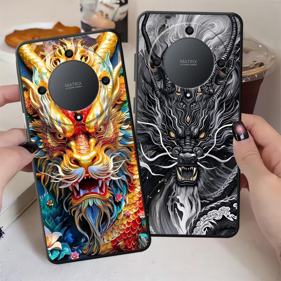 Cool Dragon Funda Phone Cover Case for Honor X8 70 Magic5Lite 200 400 Lite 8X 90 X9a X5b X6 X7