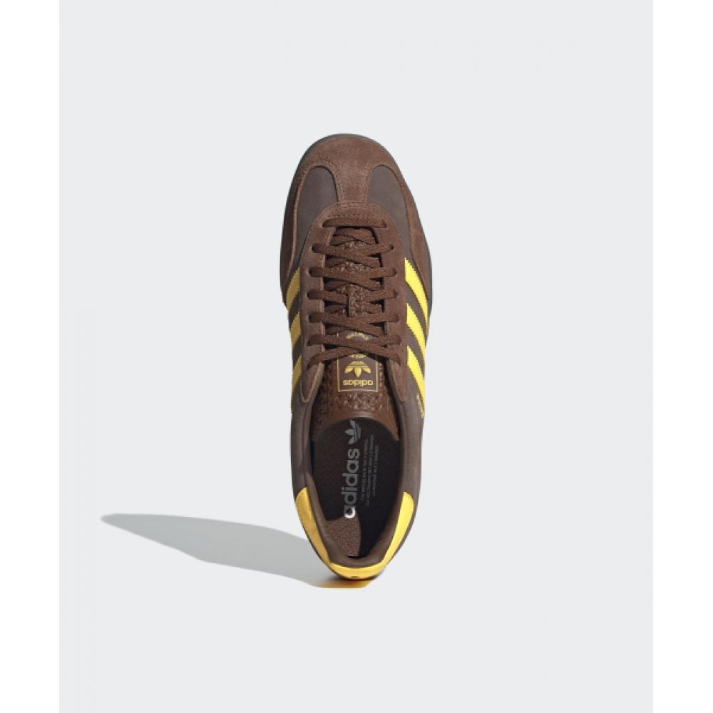 Adidas Gazel Indoor   Brown Yellow Ji2588