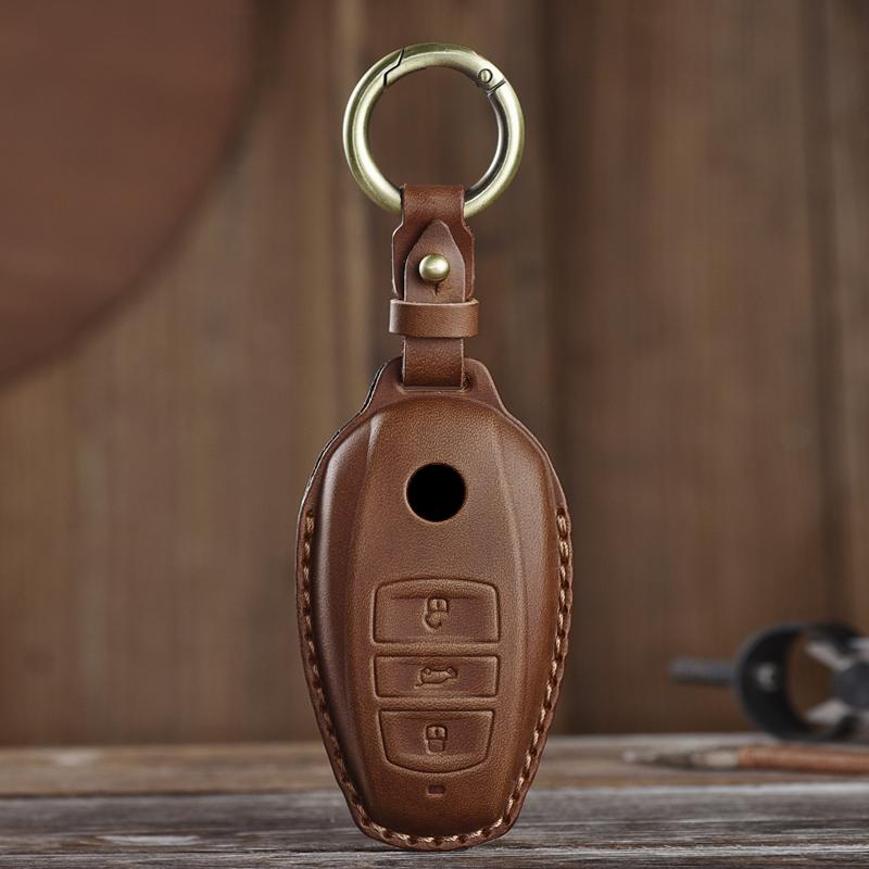 Suitable for Volkswagen Touareg Pilot Version Leather Key Case Cover Protector