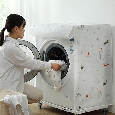 Kalın Su Geçirmez Toz Kapakları Yıkama Makinesi Kapağı Koruyucu Ev Yıkama Makinesi Toptan Satış