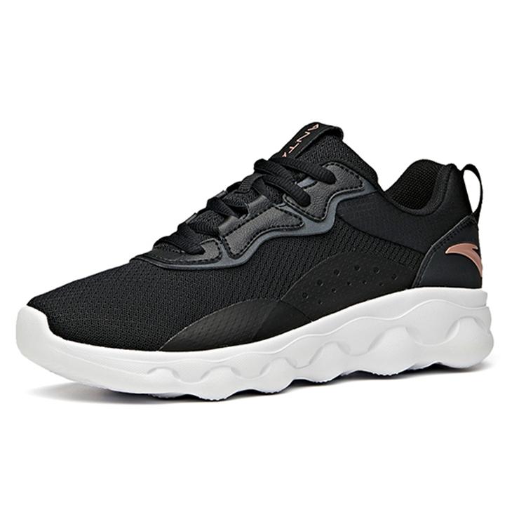 Anta Running Collection Low top Running Shoes Women's Black Mesh 922115535-3