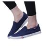 Denim Men's Canvas Shoes Slip-On Sneakers Male Flats Breathable Loafers for Men 2024 Summer Trainers Light Black Shoes Footwear