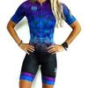 Damen Sommer Radsporttrikot Trägerhose Set 9D MTB Fahrrad Kurzarm Radsportbekleidung Anzug Tragen Maillot Conjunto Ropa Ciclismo