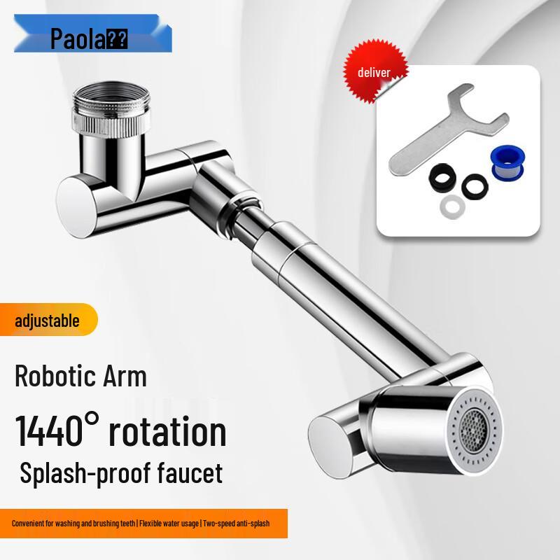Retractable Robotic Arm Kitchen Faucet