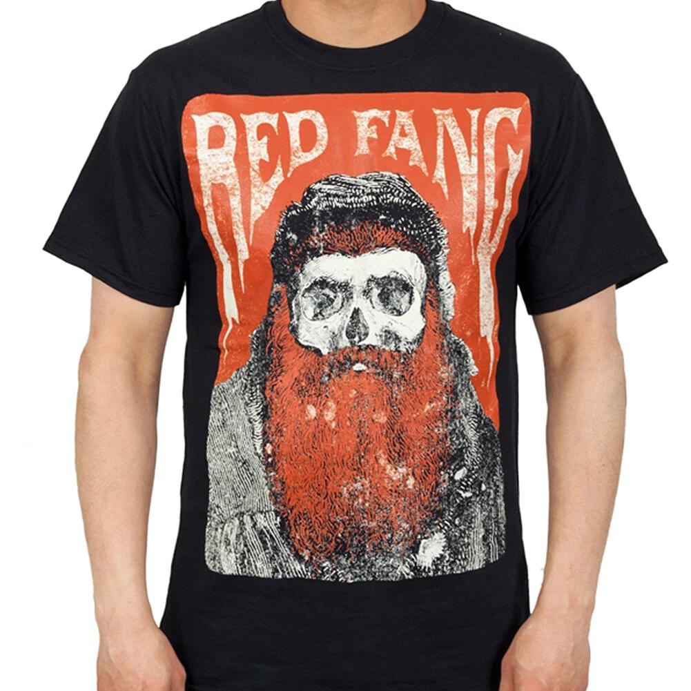 RED FANG Bearded Skull T-Shirt S NEW XXL