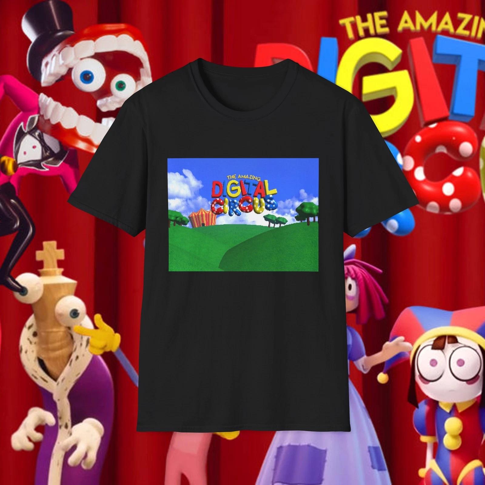The Amazing Digital Circus Tadc Pomni Weirdcore Unisex Softstyle T-Shirt M