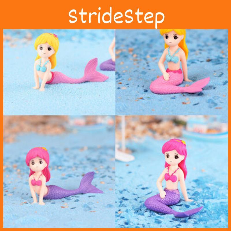 Elegant Mermaid Miniature Figurine For Artistic Micro Landscape And Dollhouse Designs