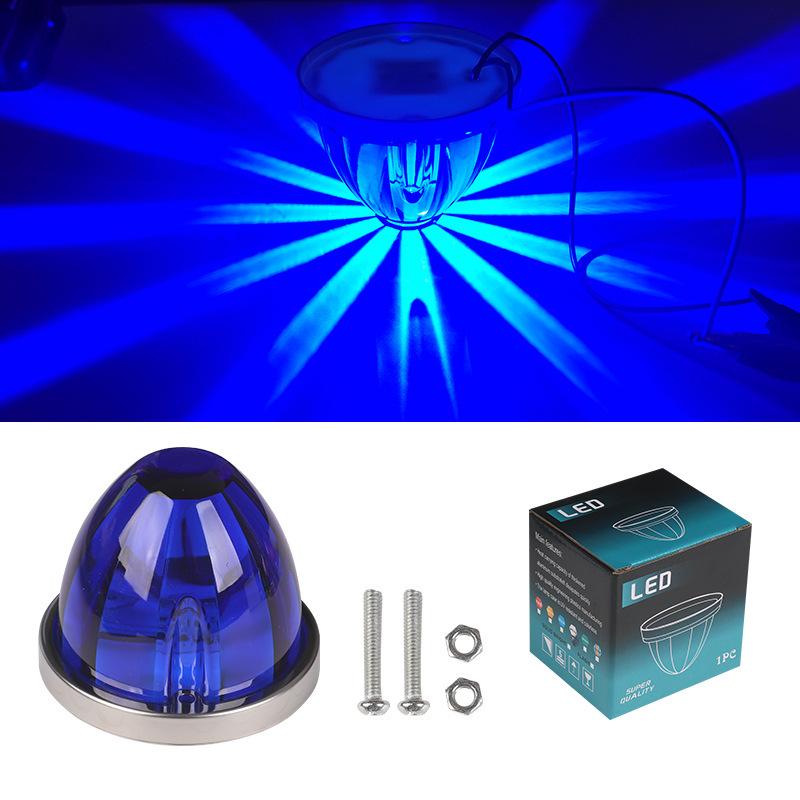 LED Wassermelonen-LKW Seitenblinker - Glas & Kunststoff Begrenzungsleuchte