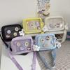 New Cute Mini Ita Shoulder Bag Sweet Girls Transparent Comic Bag Phone Small Crossbody Bag DIY Display Doll Badge Handbag Purses