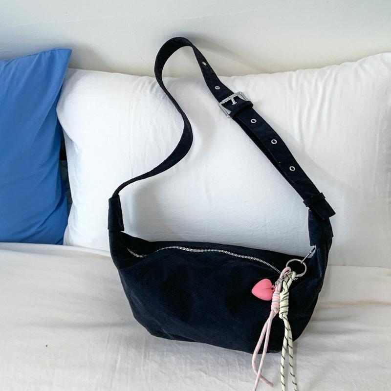 Crossbody Bag Women's Shoulder Bag Large Capacity Diagonal Span Bag  New Dumpling Bag Brand Light Neutral Cloth Bag