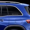 4/8Pcs For Mercedes Benz AMG GLC W205 W203 W204 W206 W220 W211 W201 3D Metal Car Interior Decoration Sticker Emblem Auto Styling