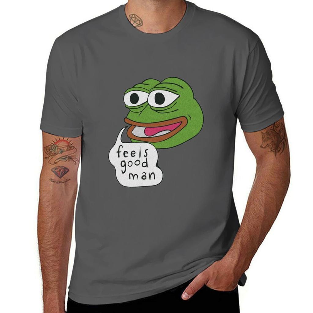 Pepe - Feels Good Man T-Shirt Funny T Shirts Man Funny T Shirts Dark Humor T-Shirt