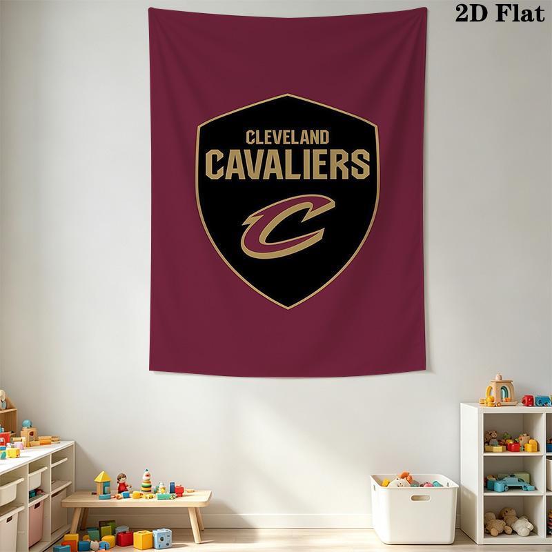 Cleveland Cavaliers Basketball Fabric Threepiece Set 1 Duvet Cover 2 Pillowcase Without Core Christmas Birthday Gift