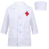 Fancy Doctor Coat Dress Up Costume Kids Boys Girls Nurse Paramedic Scrub Uniform