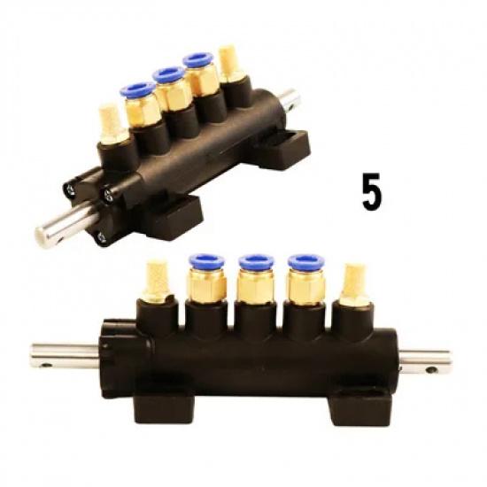 Hot  Air Control Five Way Foot Pedal Valve Wheel Repairing Tool Tire Changer Machine