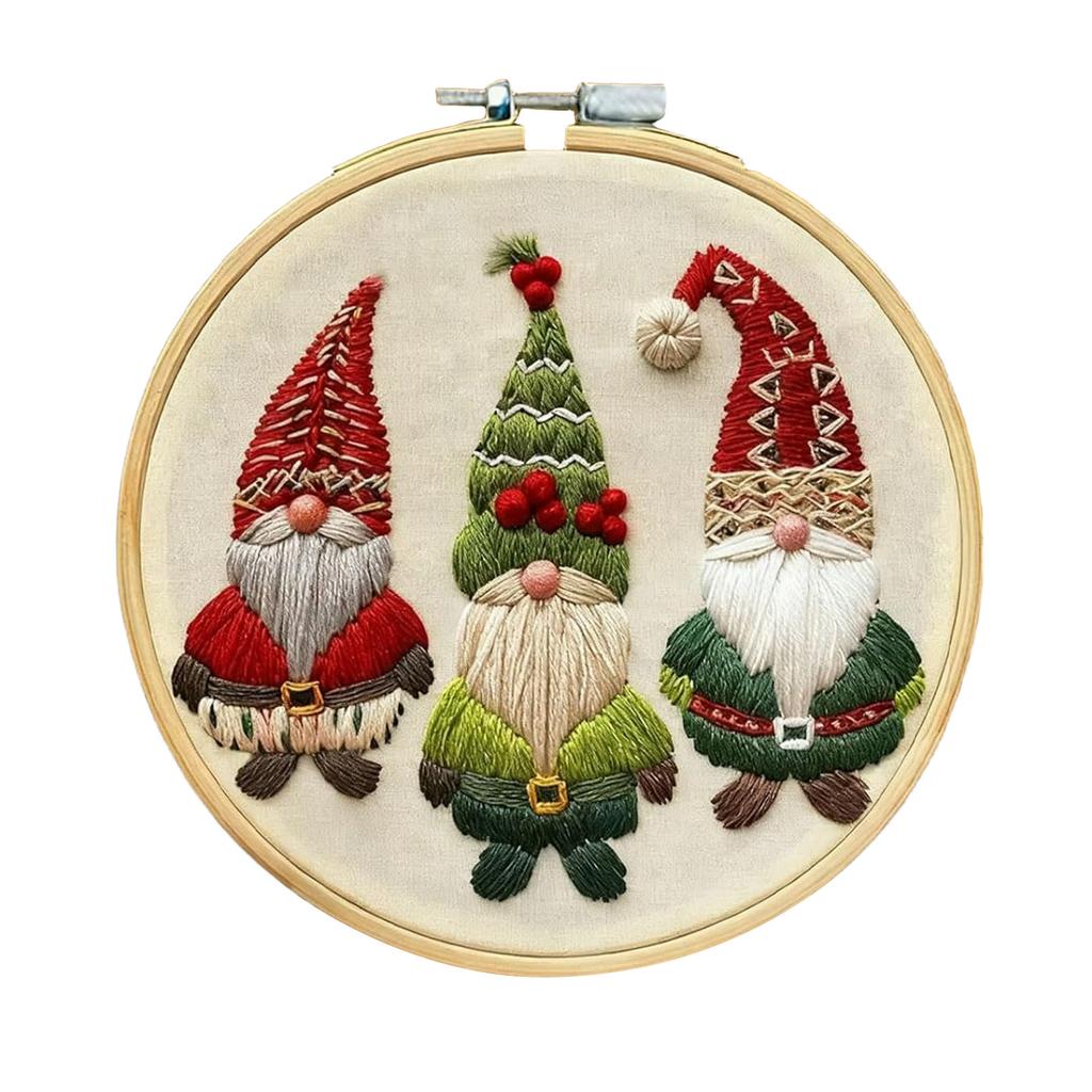 Christmas Kit Embroidery Handmade DIY Materials