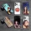 F-Fiona A-Apfel Handyhülle Für iPhone 17,16,15,14,13,12,11,Pro,Max,Plus Schwarze Weiche Hülle
