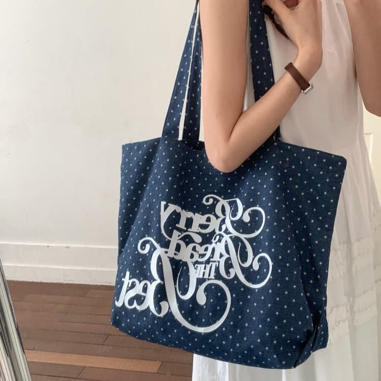 

Canvas tote bag women s large capacity casual shoulder bag