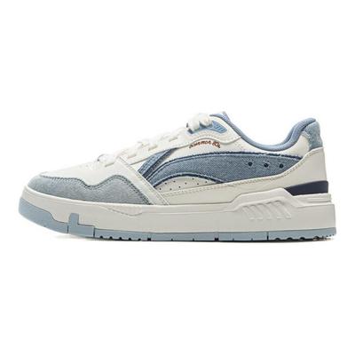 Li Ning Common 80s Classic Fashion Ретро Універсальні Товста Підошва Збільшення Зросту Зручні Нековзкі Зносостійкі Низькі Кеди для Скейтбордингу AGCV024-5