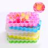 37-Grid Honeycomb Silicone Ice Cube Mold with Cover Ice Tray Home Kitchen DIY Tools