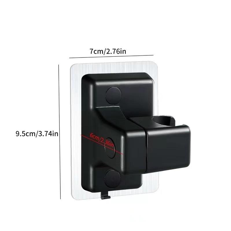 

Universal Shower Head Holder Adjustable Wall Mounted Shower Holder Self-Adhesive Showerhead Handheld Bracket Bathroom Accessory