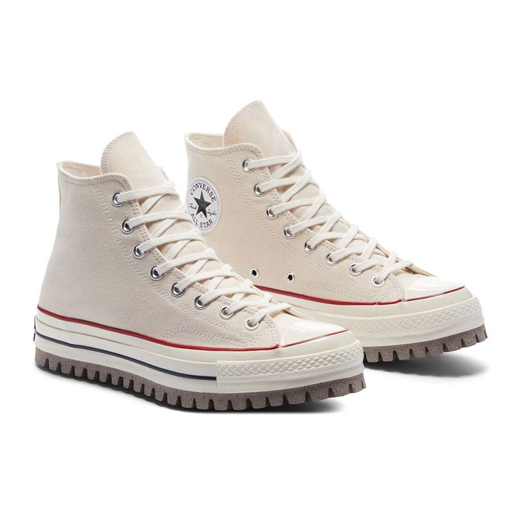 Converse Chuck 70 Trek High Parchment Vintage Unisex Sneakers Cream Parchment-Trek-Vintage 171016C