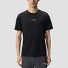 Saucony Knitted Sports Cool Feeling Elastic Breathable Moisture Wicking Quick Dry Round Neck Pullover Short Sleeve Running T-Shirt SE2269ST41T-BK001
