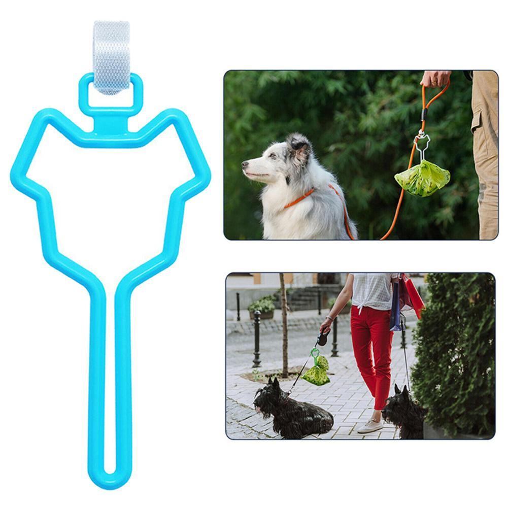 Herramientas de recogida de residuos animales Porta bolsas de basura perros para pasear el porta bolsas de manos libres fácil de usar comprar a buen precio — entrega gratuita, reseñas