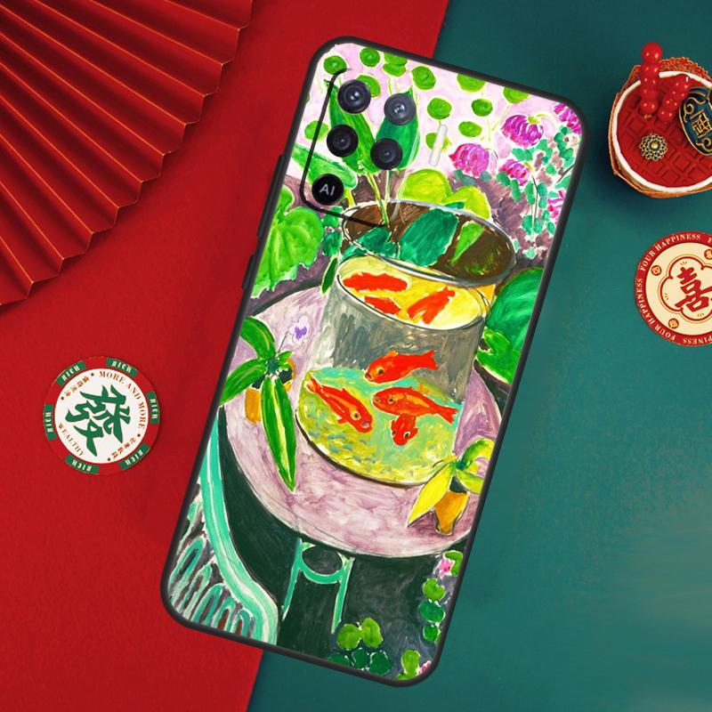 Henri Matisse Art Painting Case For Oppo A15 A17 A57 A6 A5 Pro A54 A74 A94 A16 A76 A96 A40 A60 A80 A18 A38 A58 A78 A98