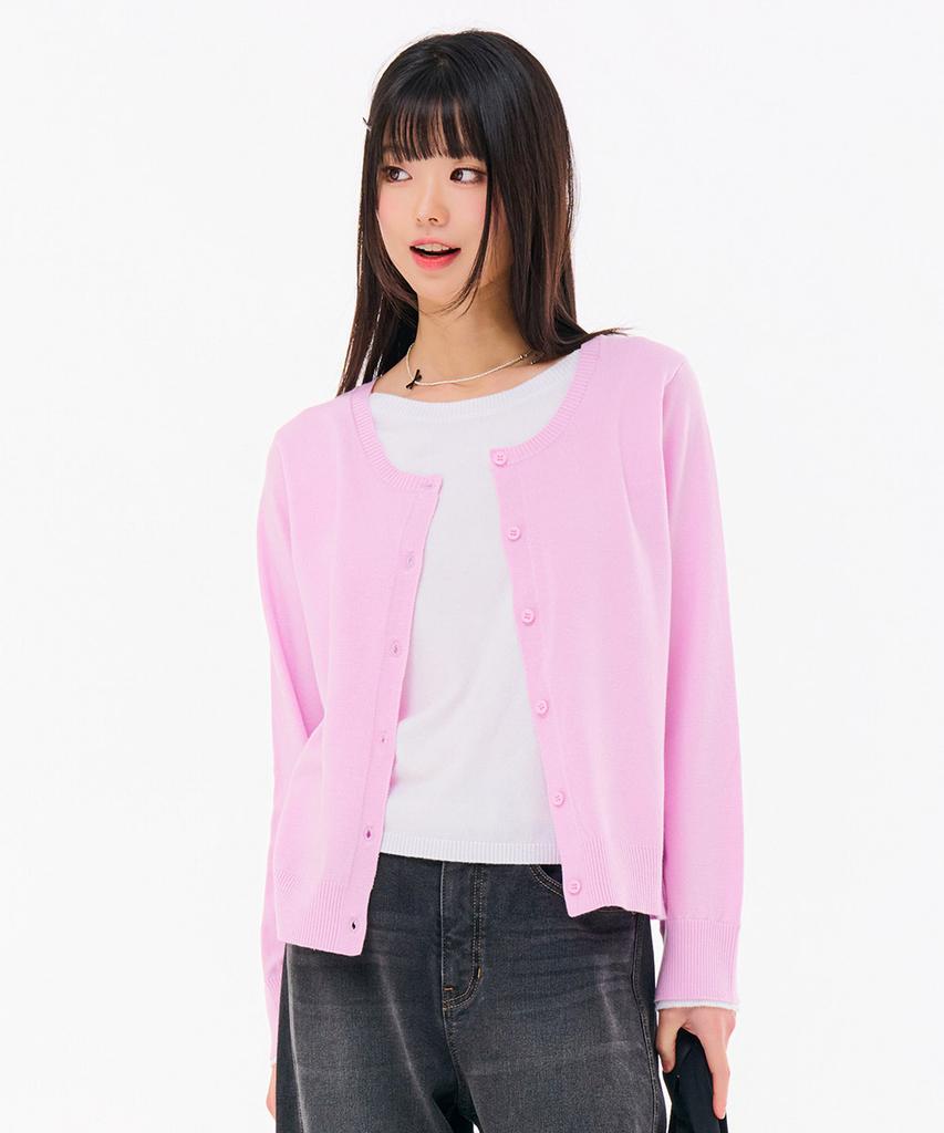 CHASECULT Women'S Layered Knit Cardigan-Farg5261B0T