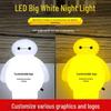 Smart LED Sensor Night Light - Energy-Saving, Plug-In, Creative Gift