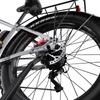 DUOTTS Elektrické kolo F26: Motor 750 W, dojezd 120 km, 26" tlusté pneumatiky, vodotěsnost IPX5, stoupavost 55° (Shimano 7-Speed)