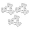 3Pcs Wheel Adapter Omnidirectional Hub Spacer Plate Smart Robot Accessories for Andymark